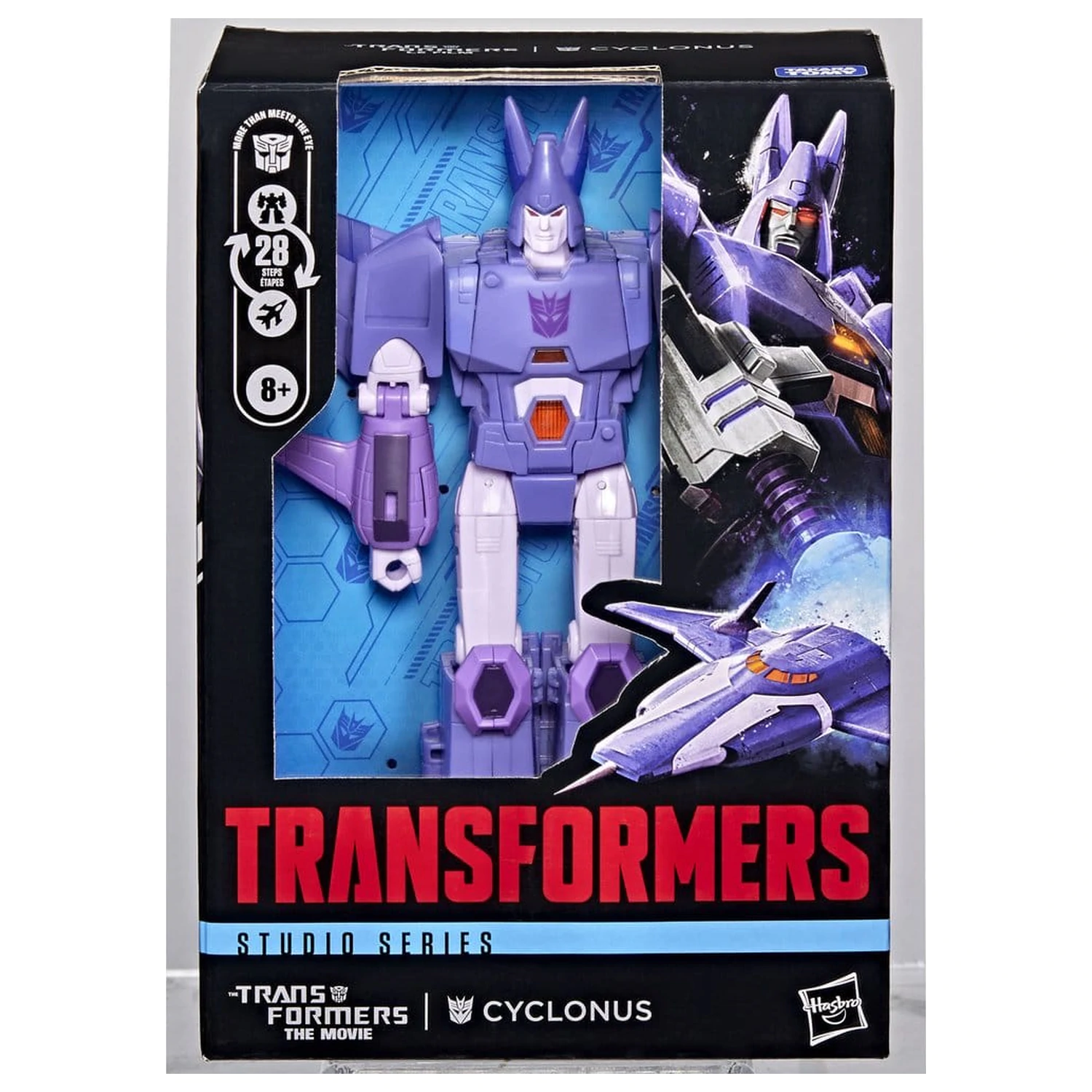 The Transformers: The Movie Studio Series Voyager Class Action Figure Cyclonus 20 cm product photo