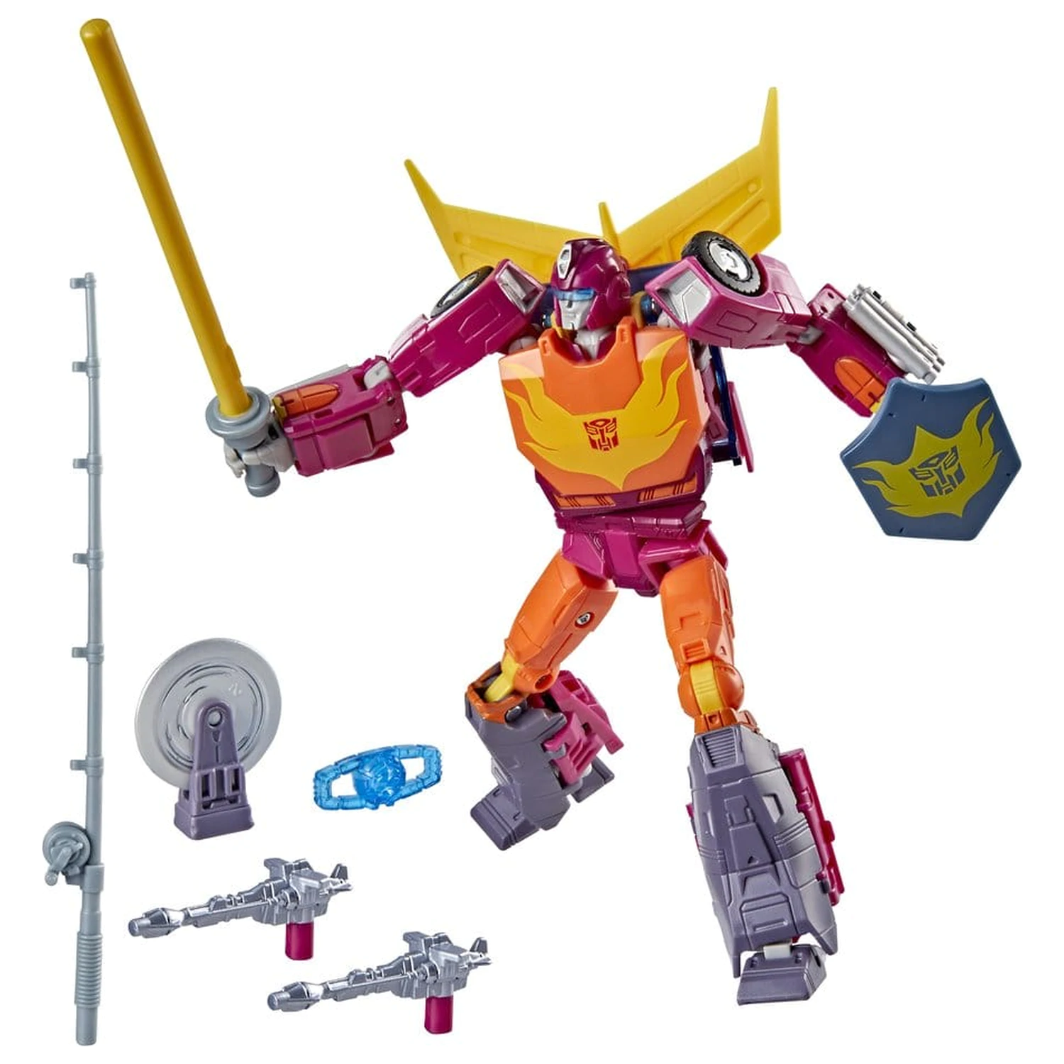 The Transformers: The Movie Studio Series Voyager Class Action Figure MTMTE Collection: Autobot Hot Rod 14 cm product photo