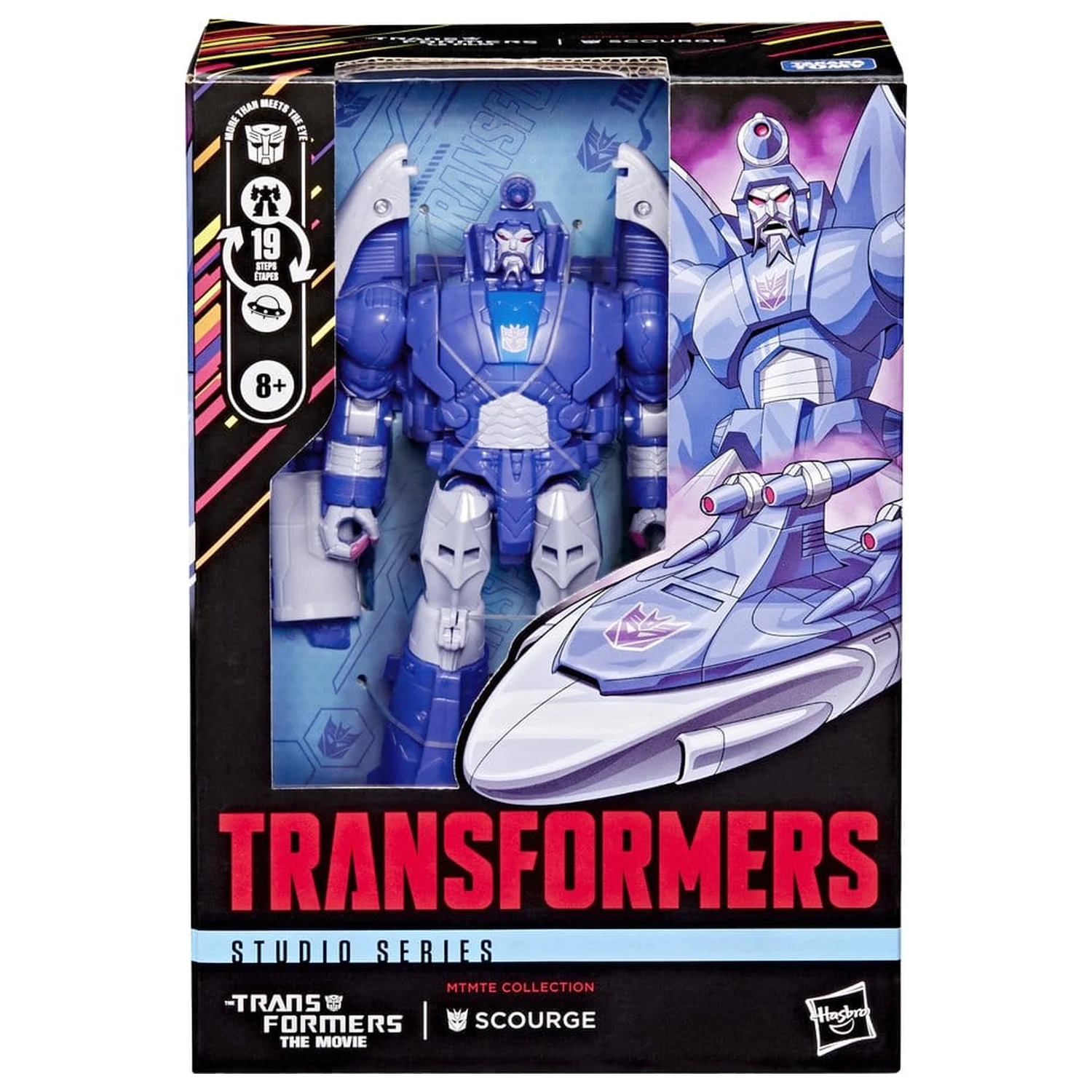 The Transformers: The Movie Studio Series Voyager Class Action Figure MTMTE Collection: Scourge 17 cm product photo