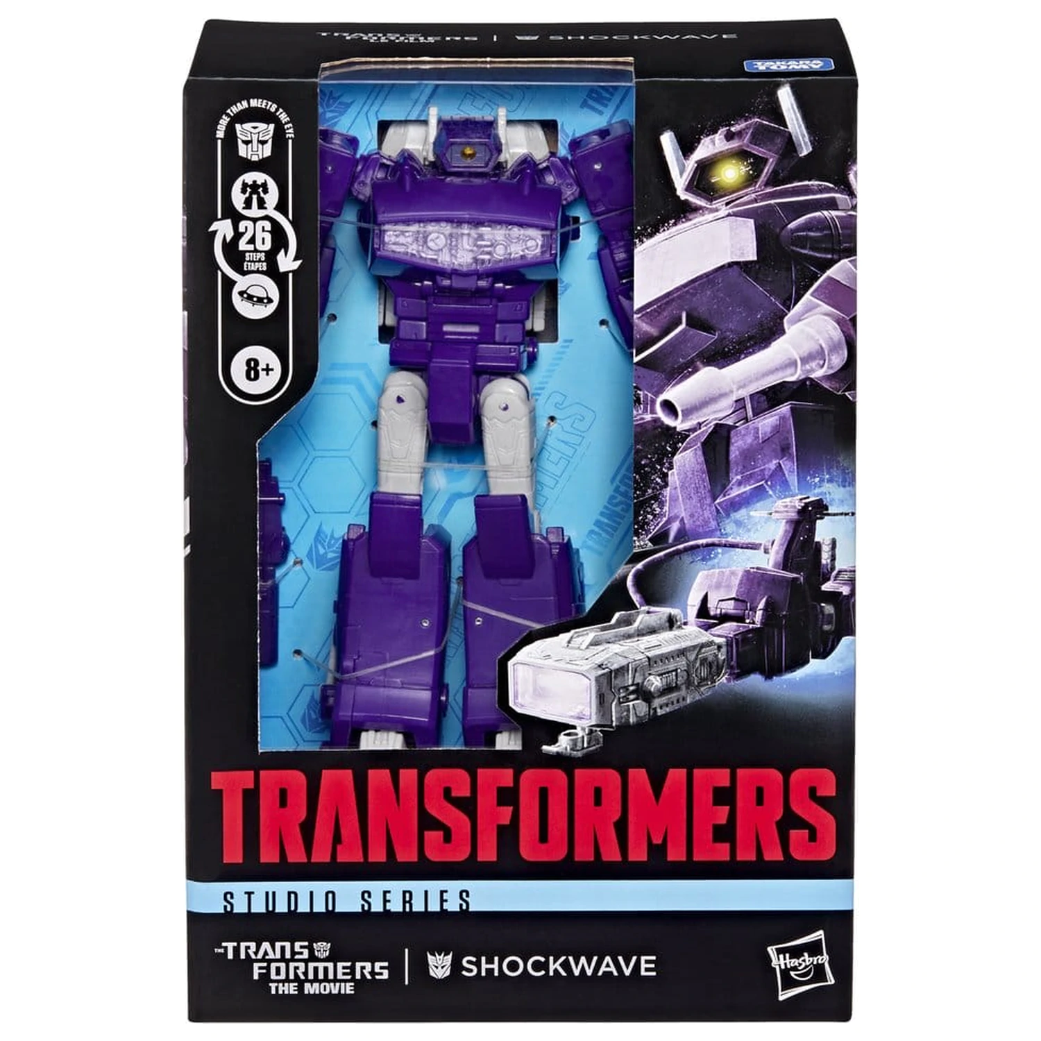 The Transformers: The Movie Studio Series Voyager Class Action Figure Shockwave 17 cm product photo