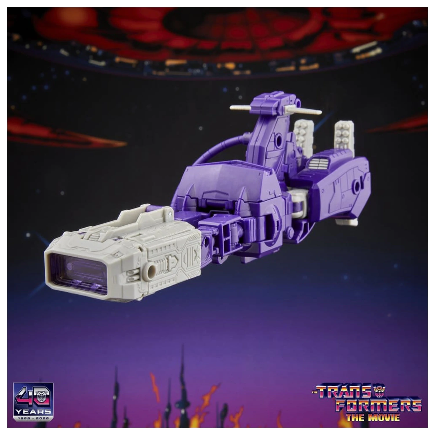 The Transformers: The Movie Studio Series Voyager Class Action Figure Shockwave 17 cm product photo