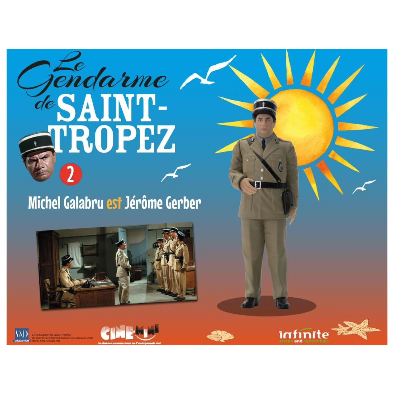 The Troops of St. Tropez Jérôme Gerber Figure 10cm product photo