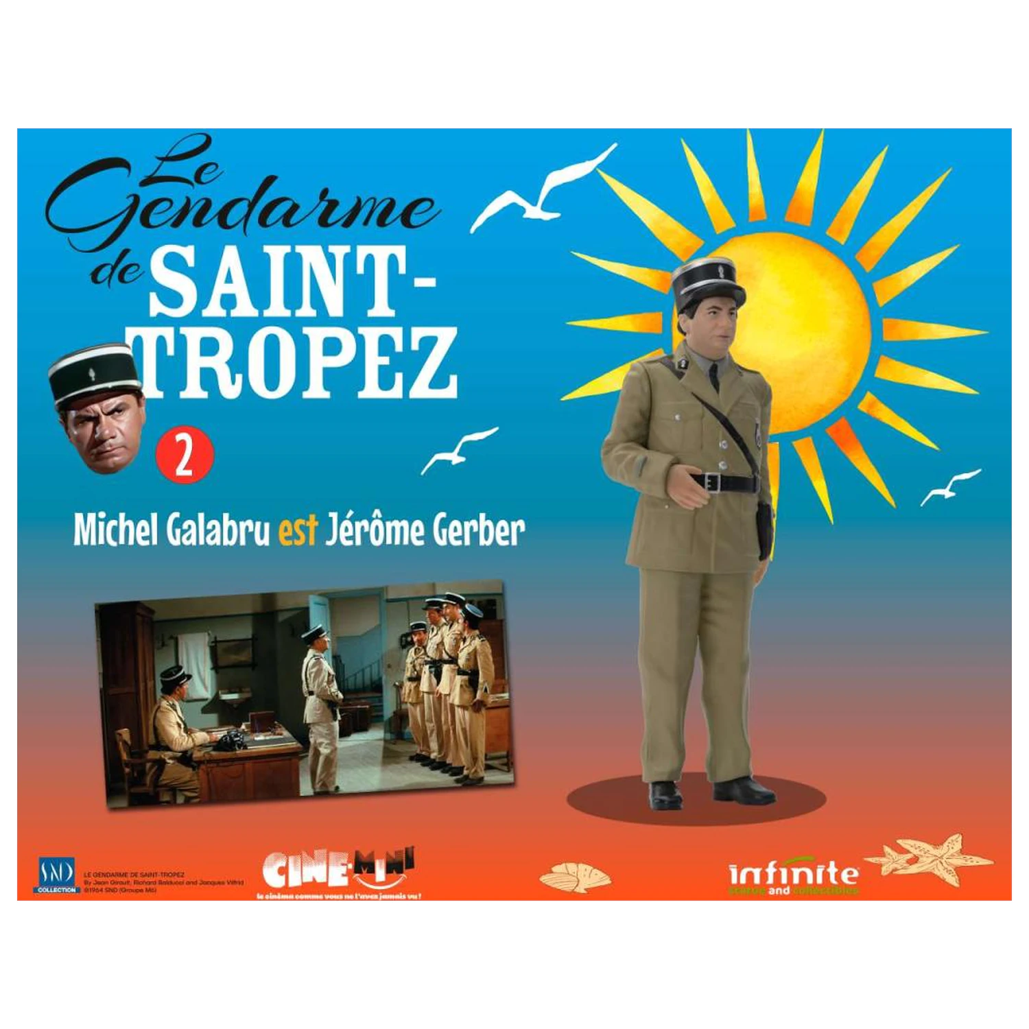The Troops of St. Tropez Jérôme Gerber Figure 10cm product photo