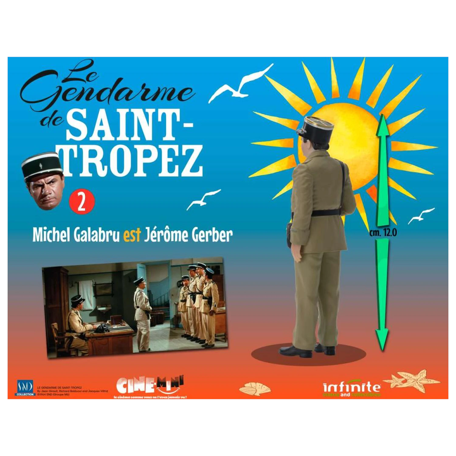 The Troops of St. Tropez Jérôme Gerber Figure 10cm product photo