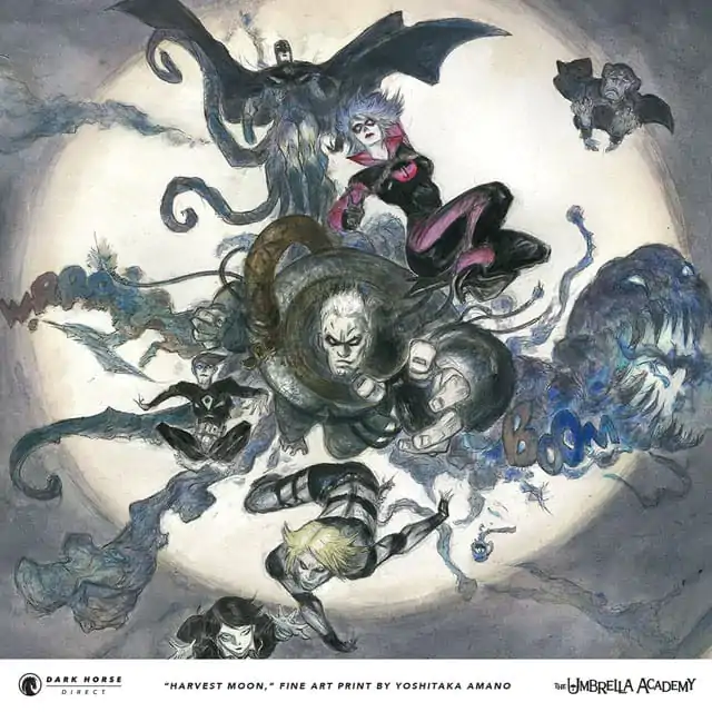 The Umbrella Academy Art Print by Yoshitaka Amano 60 x 80 cm product photo