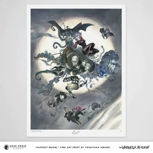 The Umbrella Academy Art Print by Yoshitaka Amano 60 x 80 cm product photo