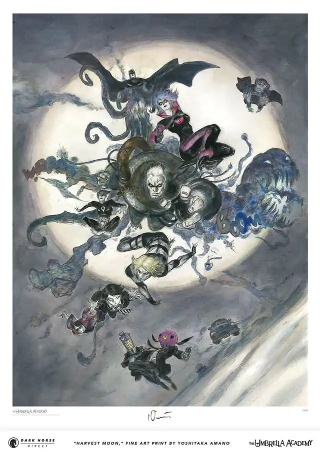 The Umbrella Academy Art Print by Yoshitaka Amano 60 x 80 cm product photo