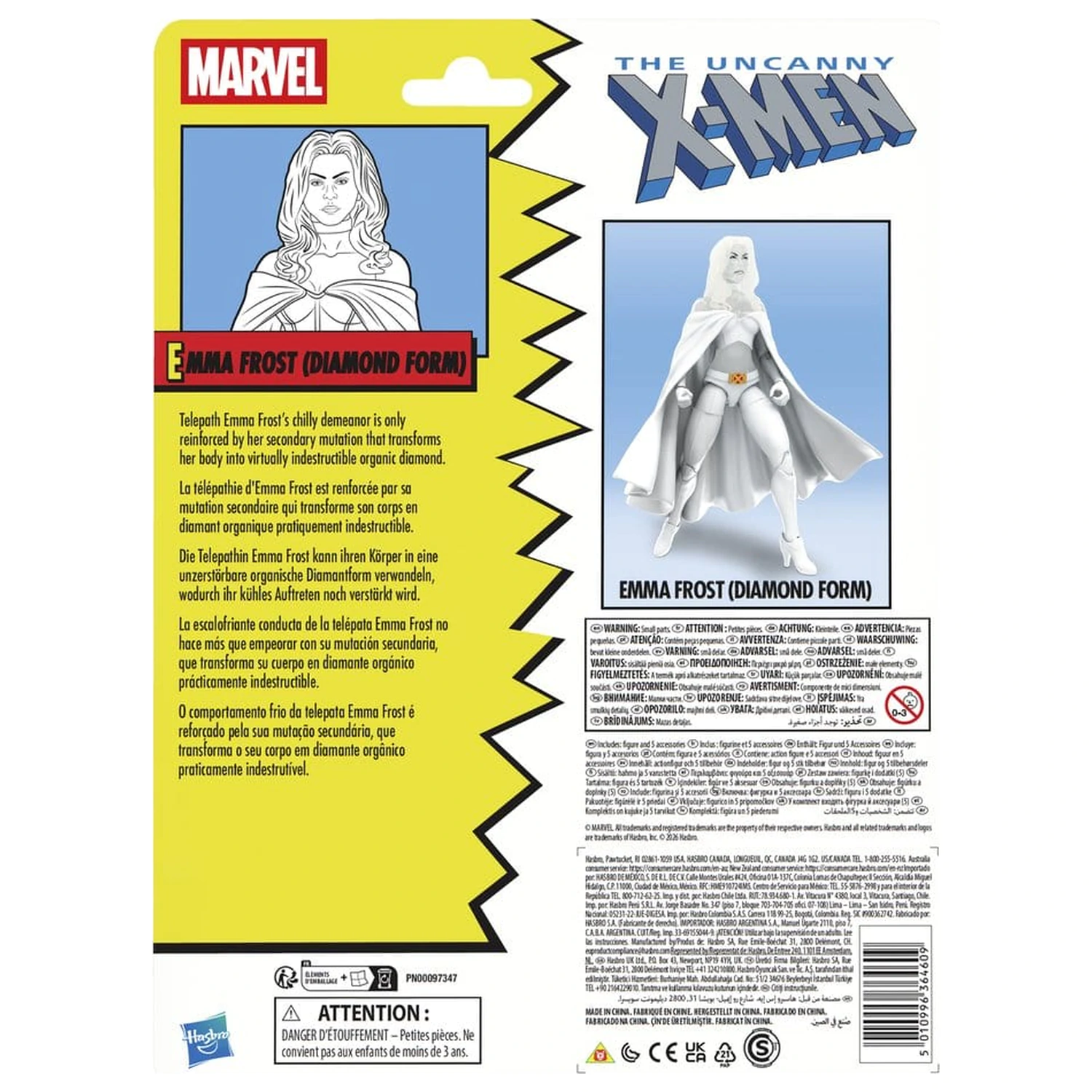 The Uncanny X-Men Marvel Legends Action Figure Emma Frost (Diamond Form) 15 cm product photo