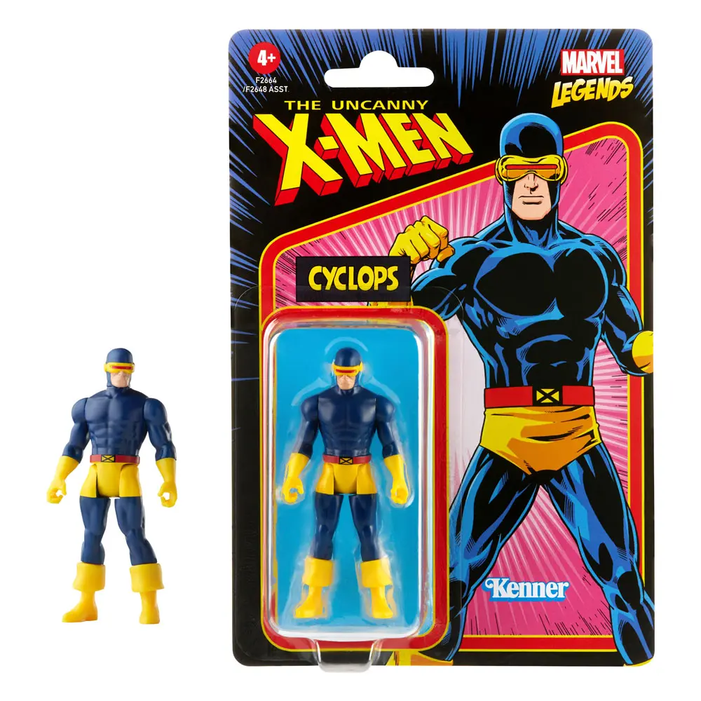 The Uncanny X-Men Marvel Legends Retro Collection Action Figure Cyclops 10 cm product photo