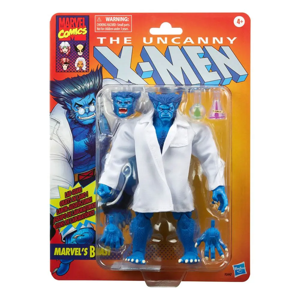 The Uncanny X-Men Marvel Legends Retro Action Figure Marvel's Beast 15 cm product photo