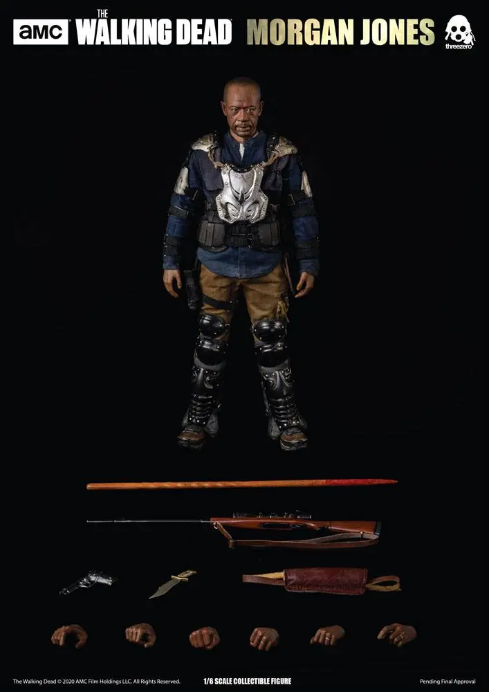 The Walking Dead Action Figure 1/6 Morgan Jones 30 cm product photo
