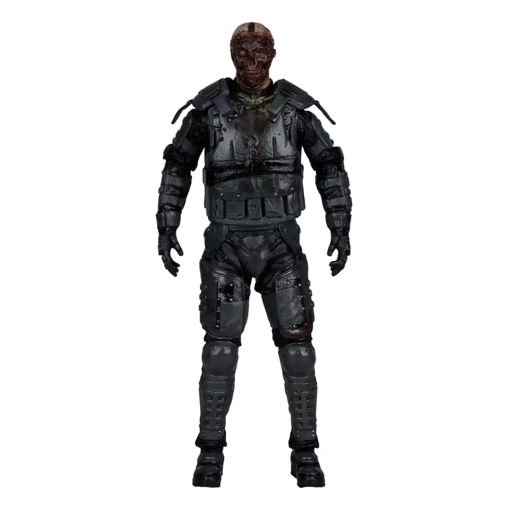 The Walking Dead  Action Figure Gas Mask Zombie (Season 4) 13 cm product photo