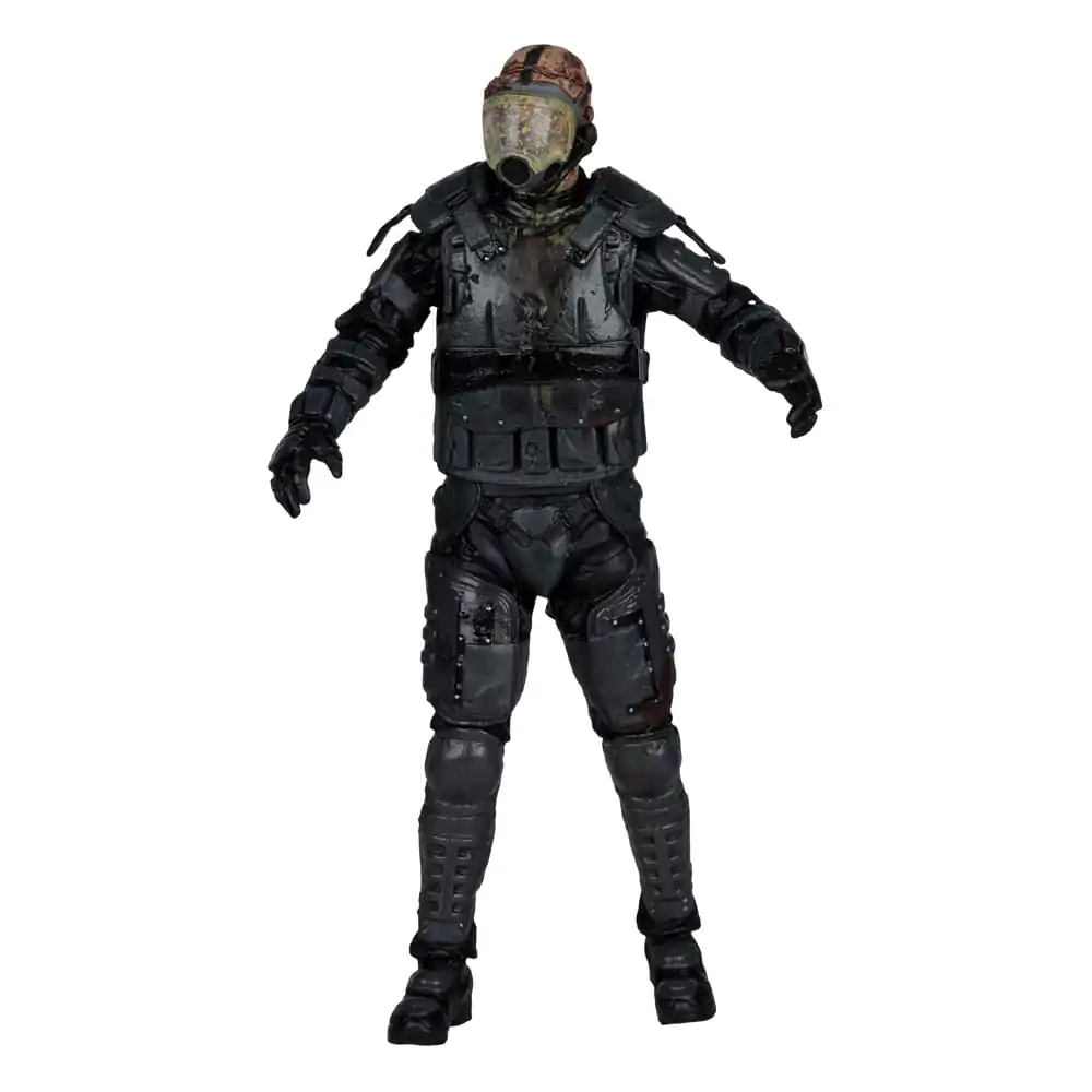 The Walking Dead  Action Figure Gas Mask Zombie (Season 4) 13 cm product photo