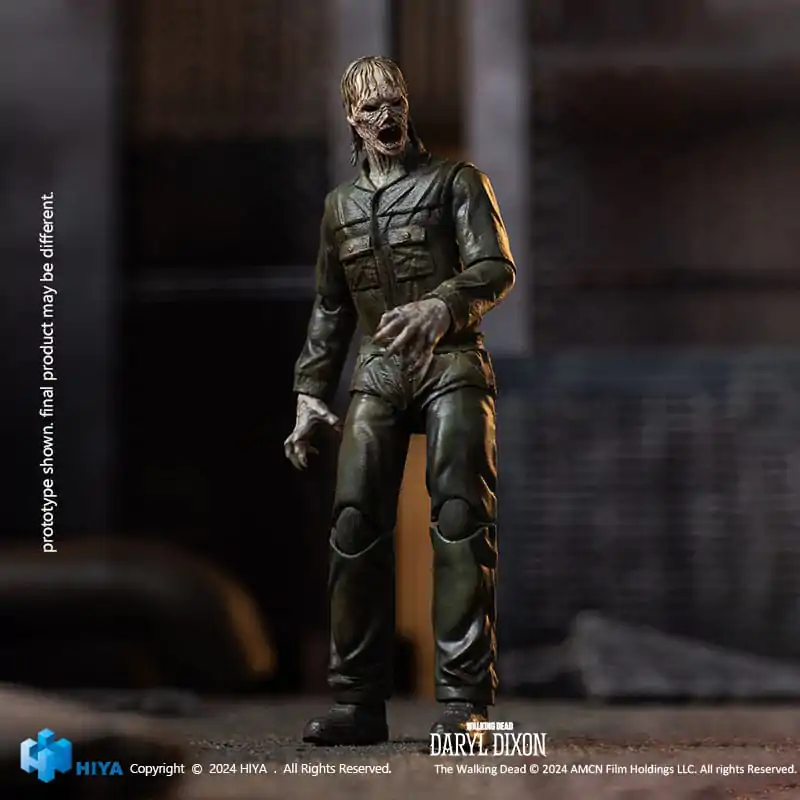 The Walking Dead Exquisite Mini Action Figure 1/18 Daryl Dixon Dark Eyes Walker 11 cm termékfotó