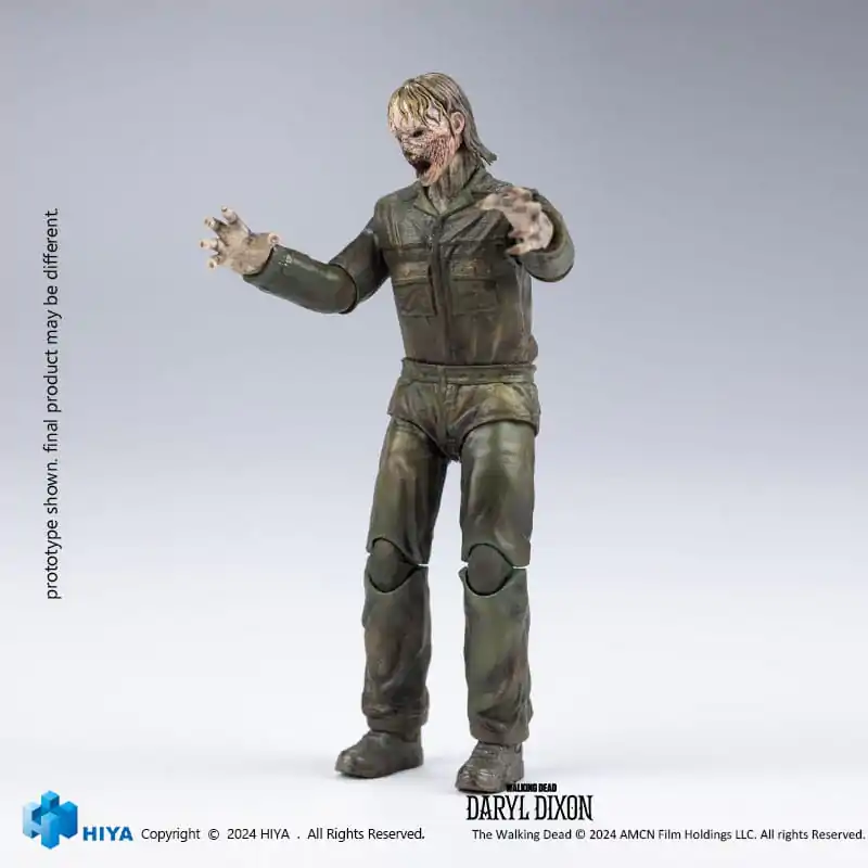 The Walking Dead Exquisite Mini Action Figure 1/18 Daryl Dixon Dark Eyes Walker 11 cm termékfotó