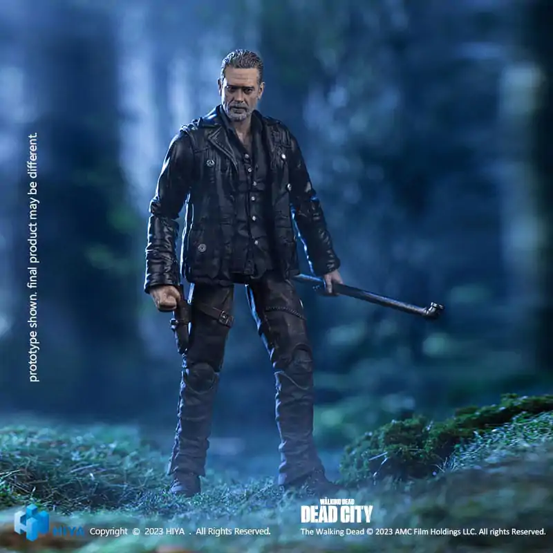 The Walking Dead Exquisite Mini Action Figure 1/18 Dead City Negan 11 cm termékfotó