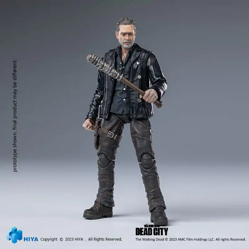 The Walking Dead Exquisite Mini Action Figure 1/18 Dead City Negan 11 cm termékfotó