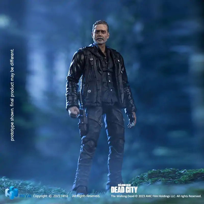 The Walking Dead Exquisite Mini Action Figure 1/18 Dead City Negan 11 cm termékfotó