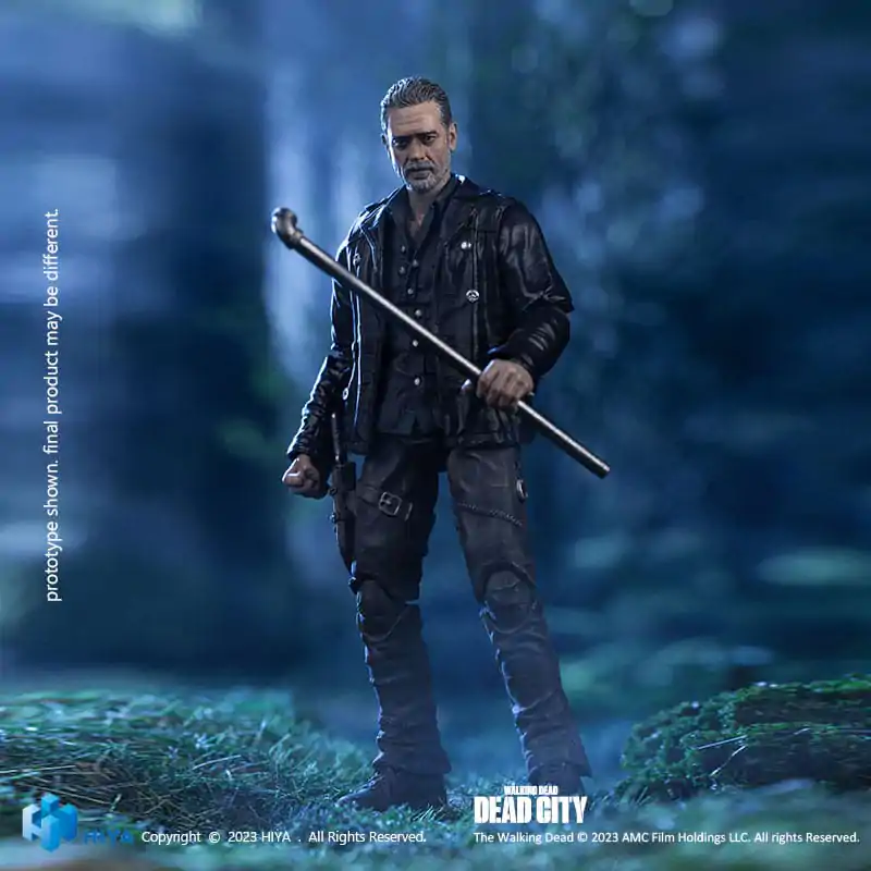 The Walking Dead Exquisite Mini Action Figure 1/18 Dead City Negan 11 cm termékfotó