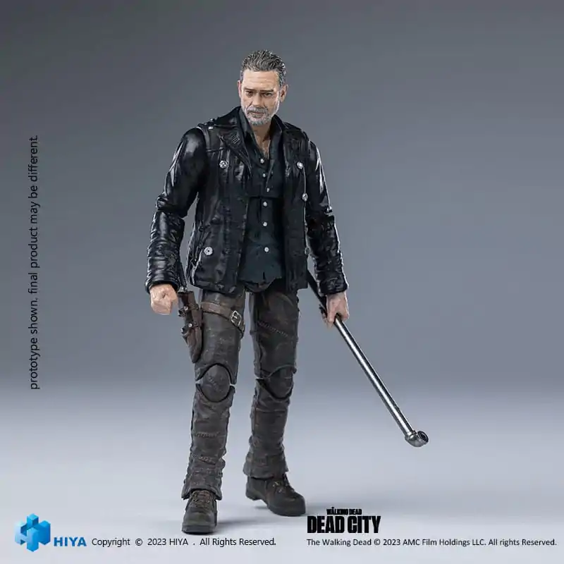 The Walking Dead Exquisite Mini Action Figure 1/18 Dead City Negan 11 cm termékfotó