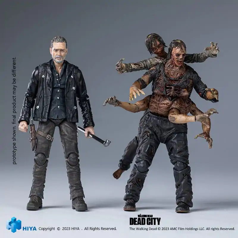 The Walking Dead Exquisite Mini Action Figure 1/18 Dead City Negan 11 cm termékfotó