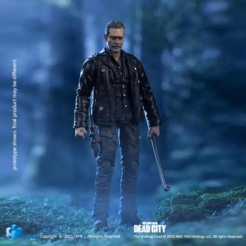 The Walking Dead Exquisite Mini Action Figure 1/18 Dead City Negan 11 cm termékfotó