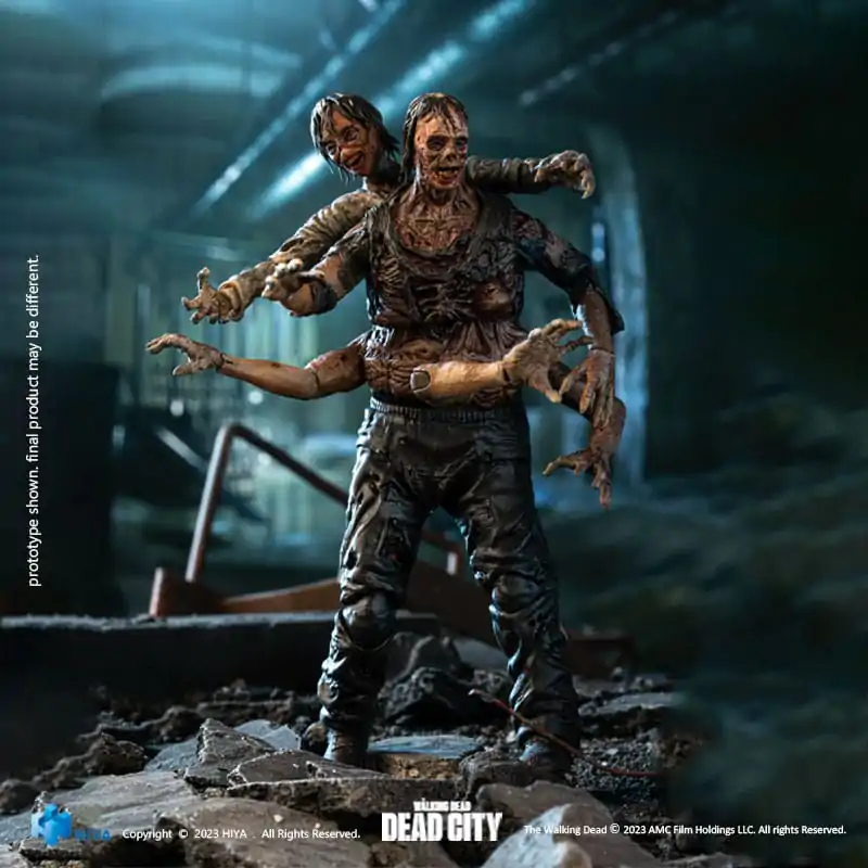 The Walking Dead Exquisite Mini Action Figure 1/18 Dead City Walker King 11 cm termékfotó