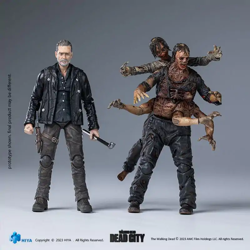 The Walking Dead Exquisite Mini Action Figure 1/18 Dead City Walker King 11 cm termékfotó