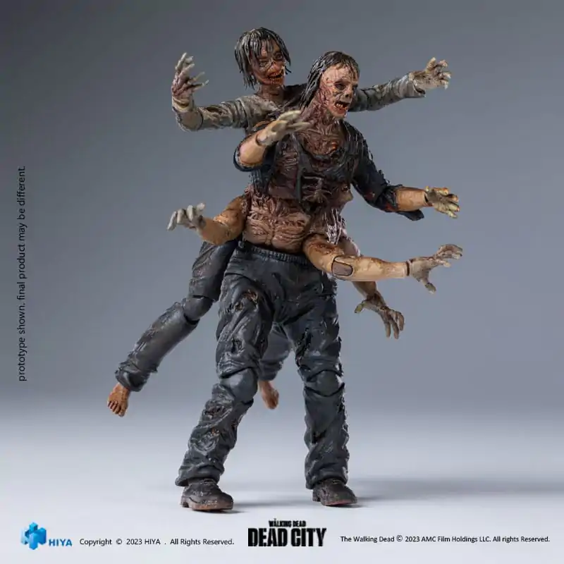 The Walking Dead Exquisite Mini Action Figure 1/18 Dead City Walker King 11 cm termékfotó