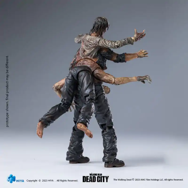 The Walking Dead Exquisite Mini Action Figure 1/18 Dead City Walker King 11 cm termékfotó