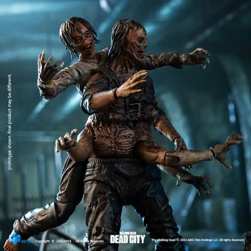 The Walking Dead Exquisite Mini Action Figure 1/18 Dead City Walker King 11 cm termékfotó