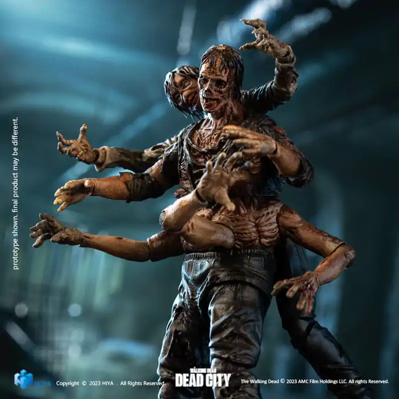 The Walking Dead Exquisite Mini Action Figure 1/18 Dead City Walker King 11 cm termékfotó