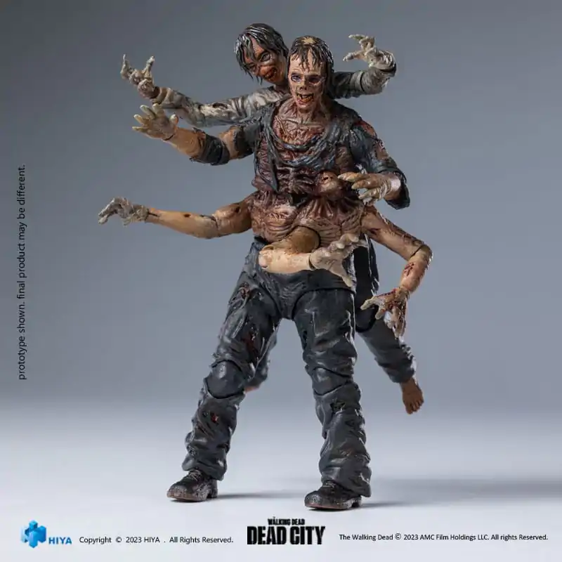 The Walking Dead Exquisite Mini Action Figure 1/18 Dead City Walker King 11 cm termékfotó