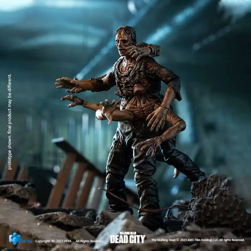 The Walking Dead Exquisite Mini Action Figure 1/18 Dead City Walker King 11 cm termékfotó