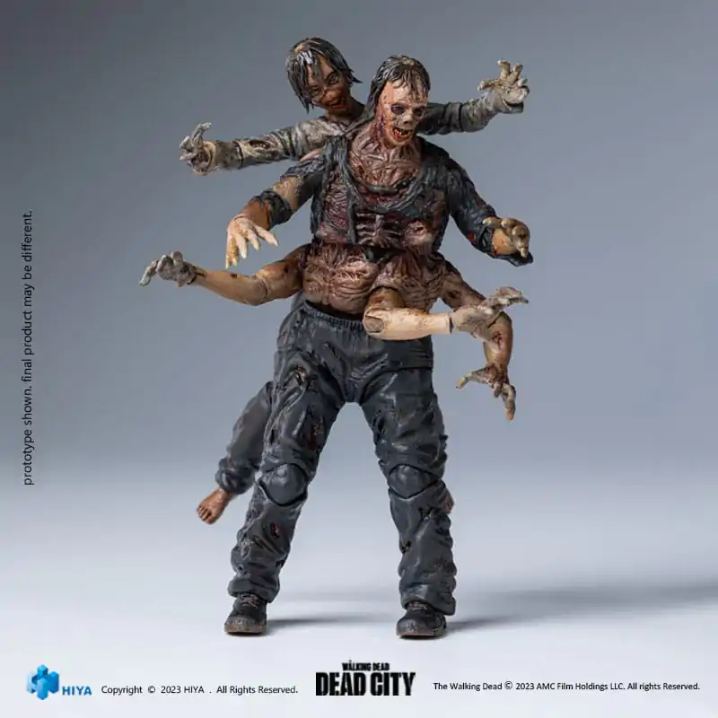 The Walking Dead Exquisite Mini Action Figure 1/18 Dead City Walker King 11 cm termékfotó