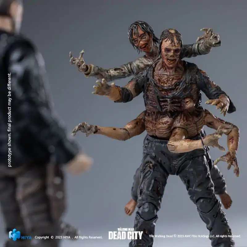 The Walking Dead Exquisite Mini Action Figure 1/18 Dead City Walker King 11 cm termékfotó