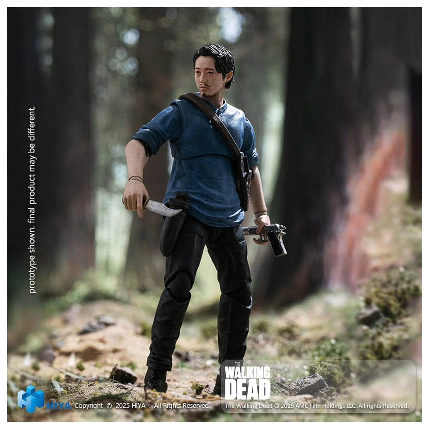 The Walking Dead Exquisite Mini Series  Action figure 1/18 Glenn 11 cm product photo
