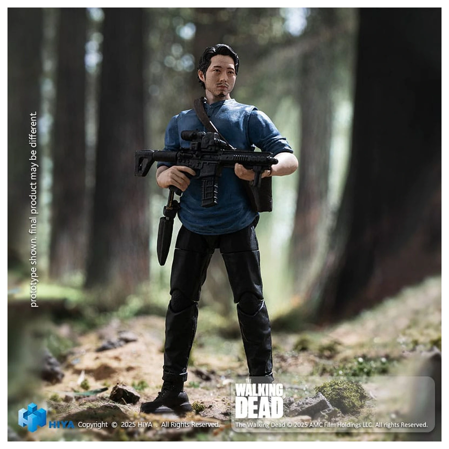 The Walking Dead Exquisite Mini Series  Action figure 1/18 Glenn 11 cm product photo