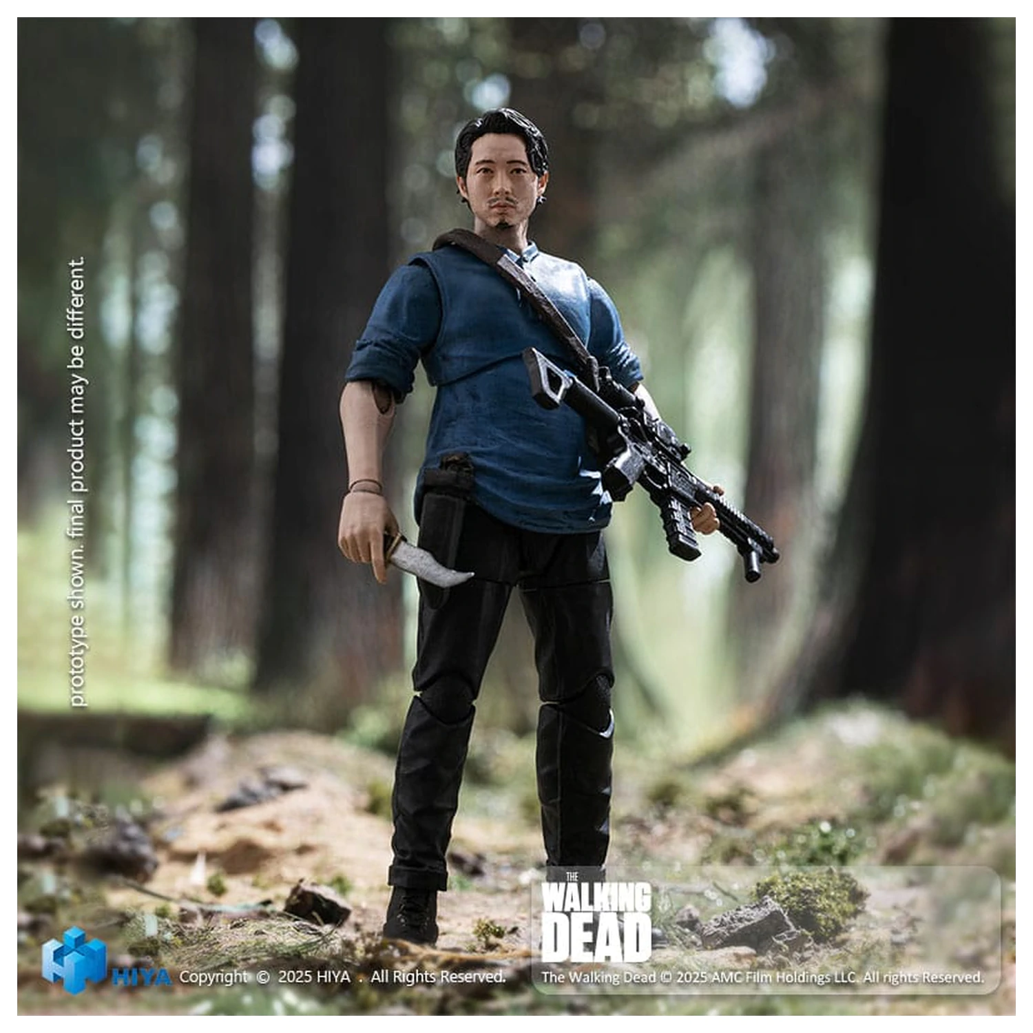 The Walking Dead Exquisite Mini Series  Action figure 1/18 Glenn 11 cm product photo