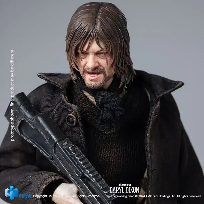The Walking Dead Exquisite Super Series  Action Figure 1/12 Daryl Dixon 16 cm product photo