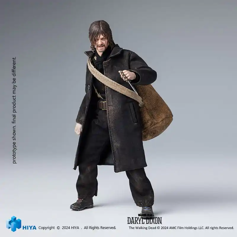 The Walking Dead Exquisite Super Series  Action Figure 1/12 Daryl Dixon 16 cm product photo