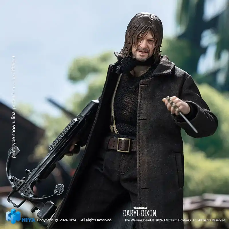 The Walking Dead Exquisite Super Series  Action Figure 1/12 Daryl Dixon 16 cm product photo