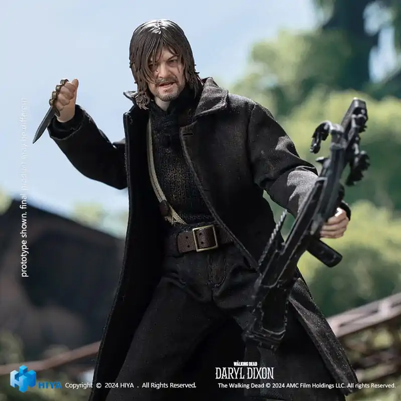 The Walking Dead Exquisite Super Series  Action Figure 1/12 Daryl Dixon 16 cm product photo