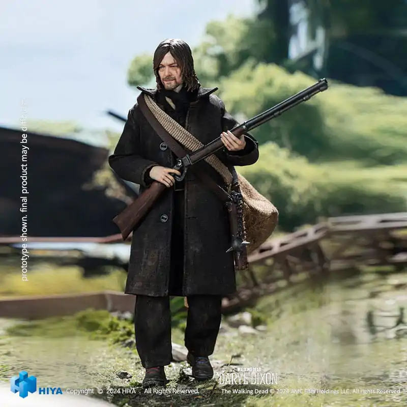The Walking Dead Exquisite Super Series  Action Figure 1/12 Daryl Dixon 16 cm product photo
