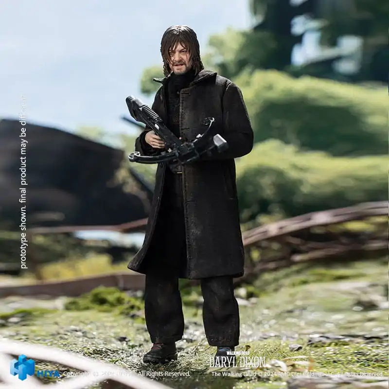 The Walking Dead Exquisite Super Series  Action Figure 1/12 Daryl Dixon 16 cm product photo