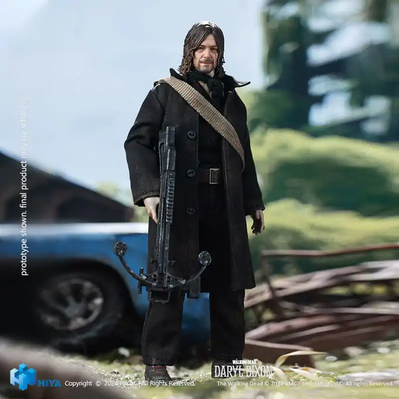 The Walking Dead Exquisite Super Series  Action Figure 1/12 Daryl Dixon 16 cm product photo