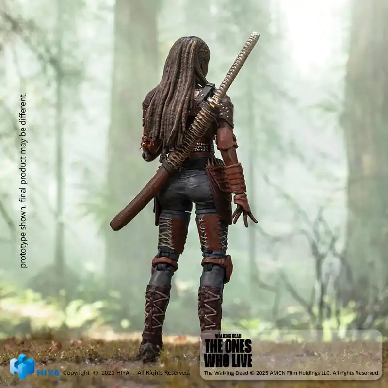 The Walking Dead: The Ones Who Lived Exquisite Mini Action Figure 1/18 Michonne 10 cm product photo