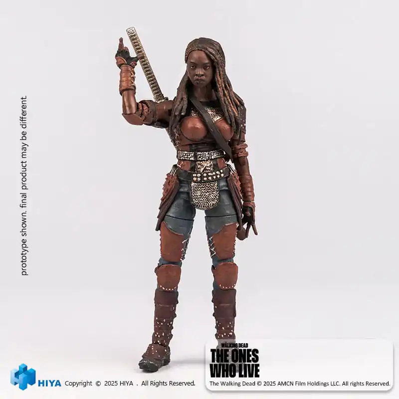 The Walking Dead: The Ones Who Lived Exquisite Mini Action Figure 1/18 Michonne 10 cm product photo