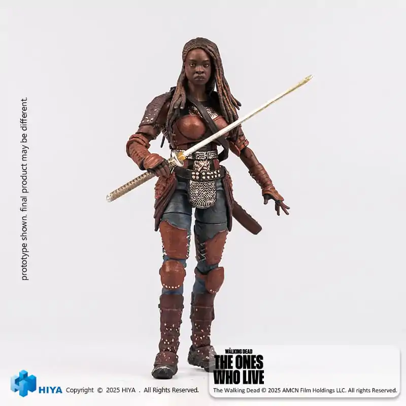 The Walking Dead: The Ones Who Lived Exquisite Mini Action Figure 1/18 Michonne 10 cm product photo