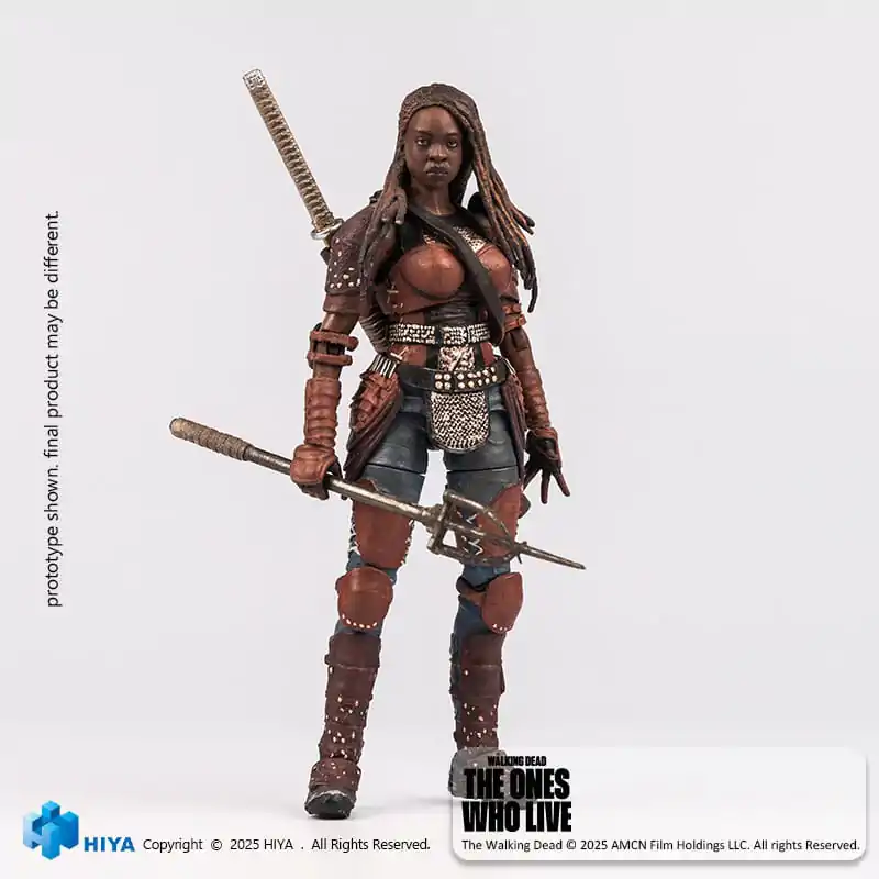 The Walking Dead: The Ones Who Lived Exquisite Mini Action Figure 1/18 Michonne 10 cm product photo